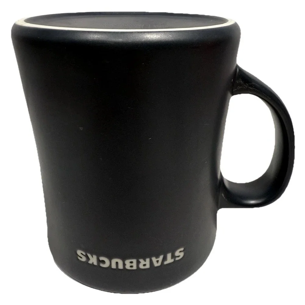 Starbucks Coffee‎ Mug Charcoal 2011 Scooter Vespa Green Interior Bone China EUC